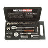 Metrinch 25pc 1/4" & 3/8" Dr Socket Set MET-0300