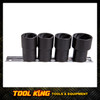 4pc Damaged bolt extractor set larger sizes KING TONY