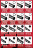 16pc Master wheel lock nut socket set