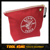 KLEIN Zippered Canvas Tool bag 5539RED
