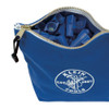 KLEIN Zippered Canvas Tool bag 5539BLU