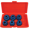 6pc Oil filter cartridge nut removal kit