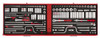 Teng Tools 1117piece  53" Pro Monster EVA Tool Kit