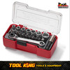 TENG Tools1/4"Dr Compact Ratchet socket & bit Set TJ1420