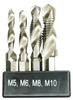 4pc Drill & Tap combination set 02633