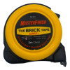 Masterfinish 8mt Brick Tape Measure MF8BT1