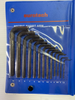 25pc Hex Key Wrench Set Metric/SAE