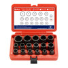 Genius Tools 1/2”Dr 17pc Metric Impact Socket Set TF-417MB