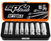 SP TOOLS 8pc Magnetic Spark Plug Socket Set 3/8"Dr metric/SAE SP20290