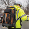 KLEIN TOOLS Rolling Tool Backpack 55604