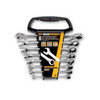 Gearwrench 8pc 72-Tooth 12 Point Open End Ratchet spanner set SAE 85599