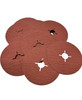 CERABOND European Ceramic Fibre Sanding Discs 125mm x 60grit x 25pcs