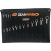 Gearwrench 16pc 90-Tooth Metric Combination spanner set 86629R