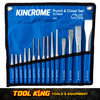 KINCROME 15pc Punch & Chisel Set K9510