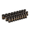 GEARWRENCH 28pc BOLT BITER™ Impact Extraction Socket Set 84784