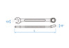King Tony 33mm Combination Spanner 