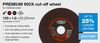 TYROLIT premium 125mm Cutting Disc 34332803