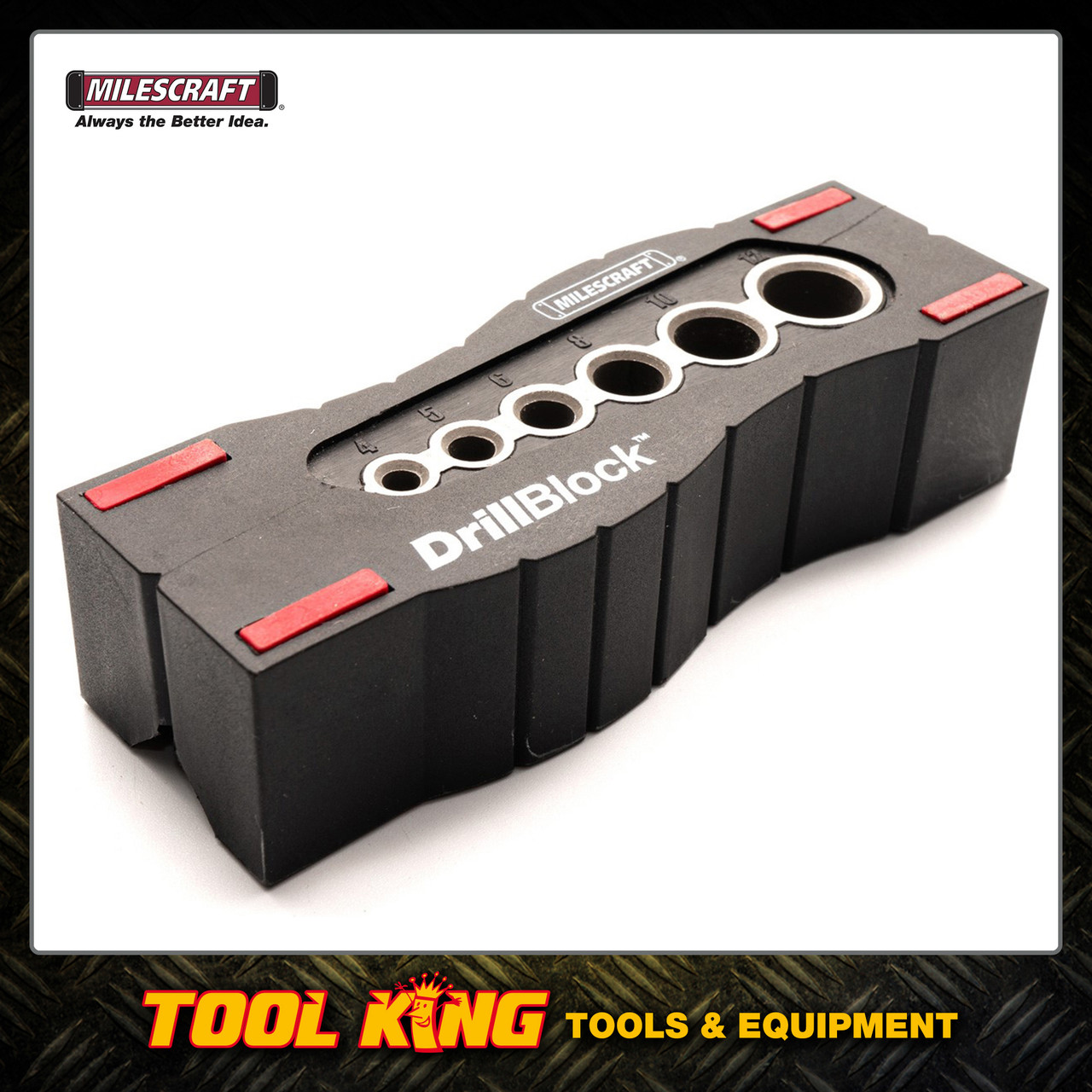 Milescraft Drillblock drilling guide Metric Robson's Tool King Store