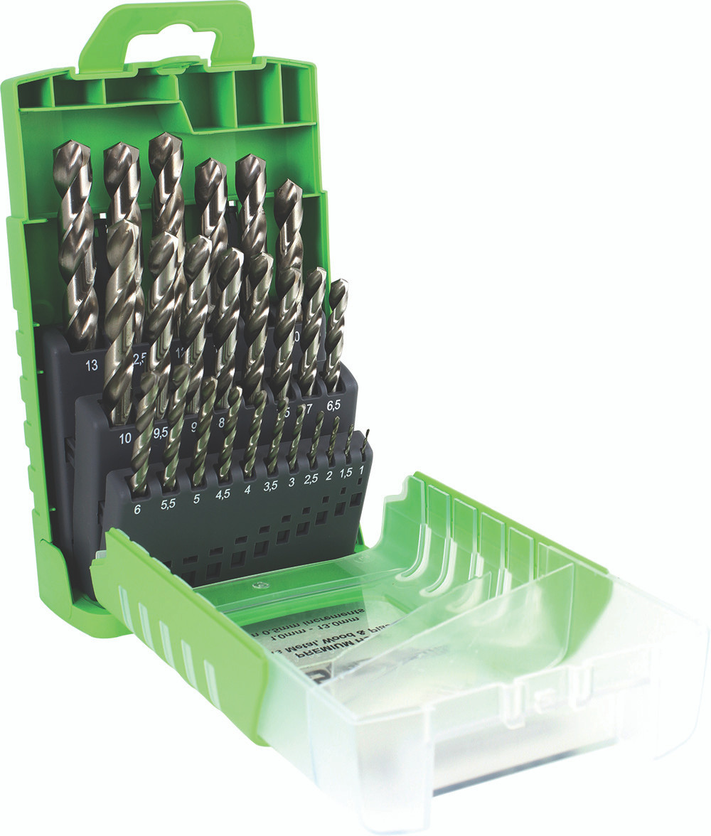 Drill Bit Set HSS 25pc Metric - Robson 