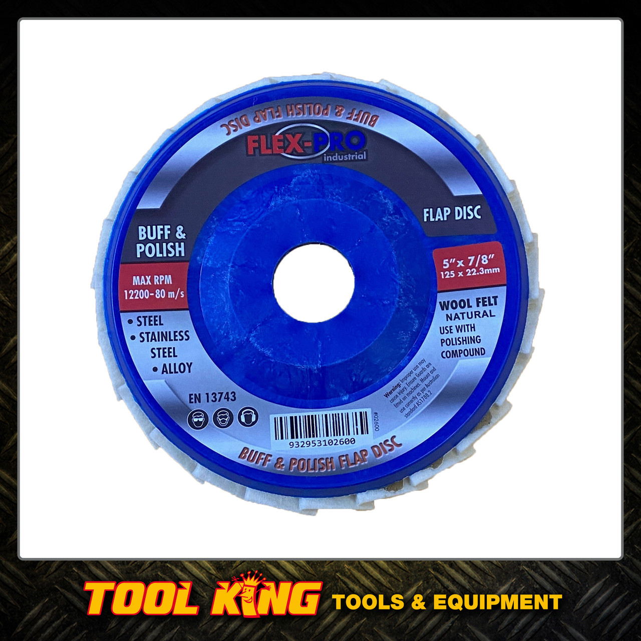Buffing and polishing Flap disc 5 
