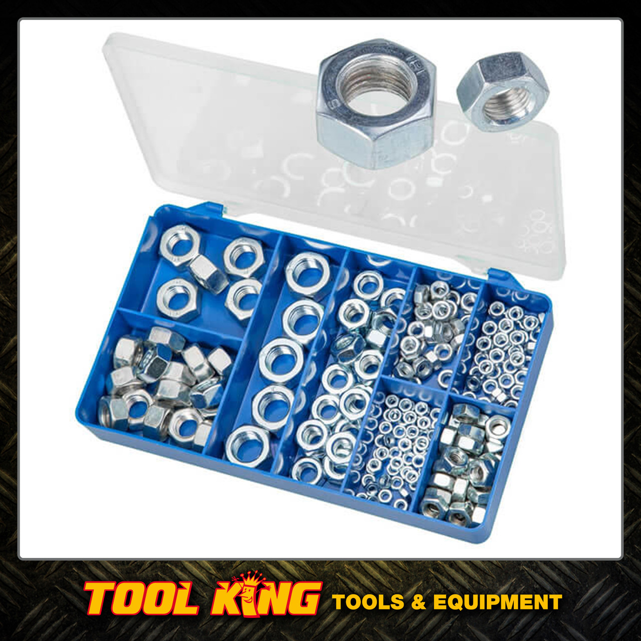 200pc Metric Hex Nut Assortment Hak12 Robsons Tool King Store 