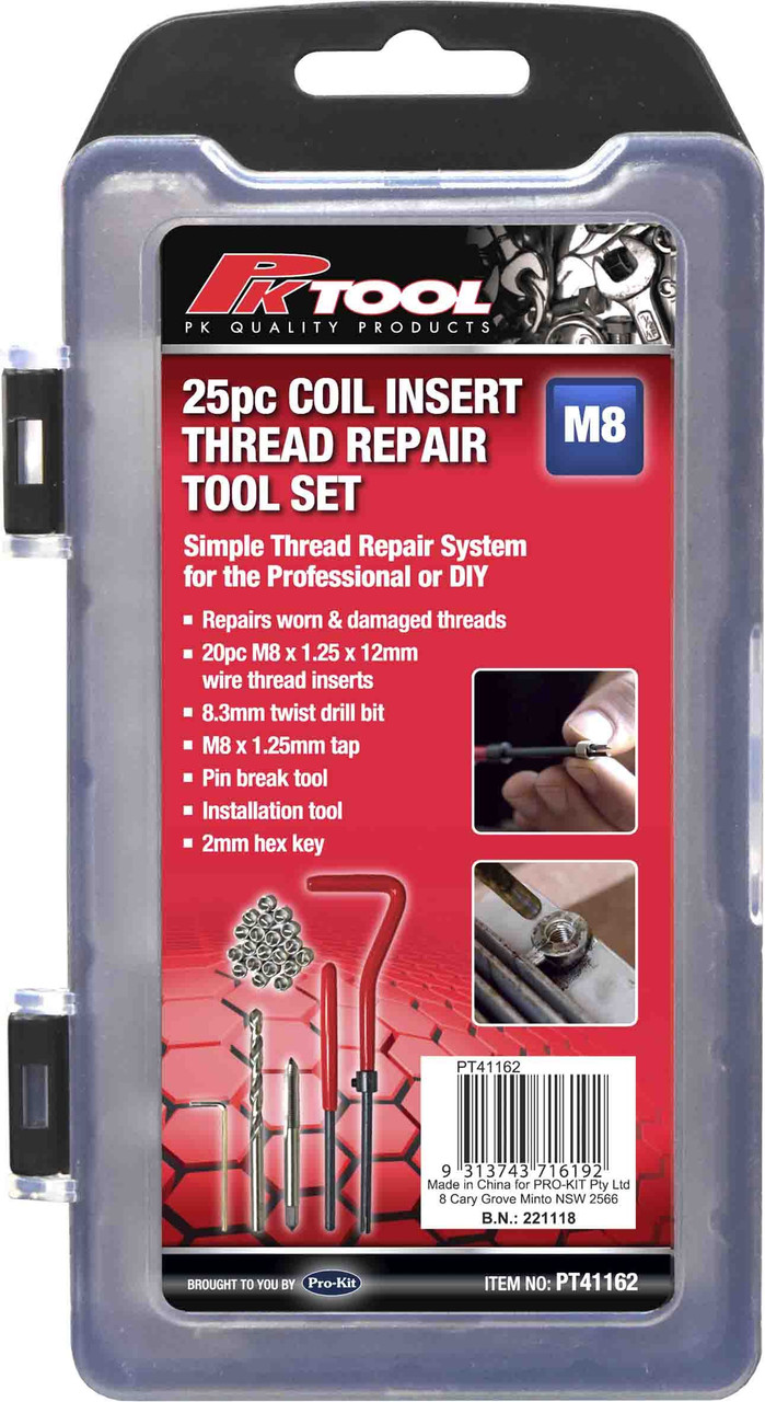 Thread Repair Helicoil insert kit M14 x 1.5 Robson's Tool King Store