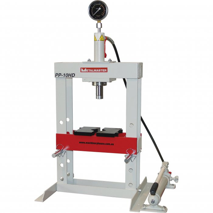 Hydraulic H Press 10 Ton Metalmaster PP-10H - Robson's Tool King Store