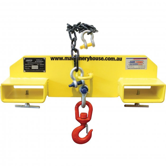 Forklift Jib Lifting hook attachment FLA2T Robson's Tool King Store