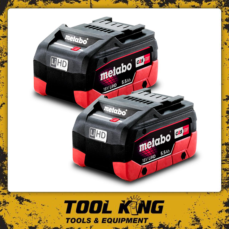 Li Power Metabo Ah Battery Metabo 624975 18V LiHDX Tabless Battery