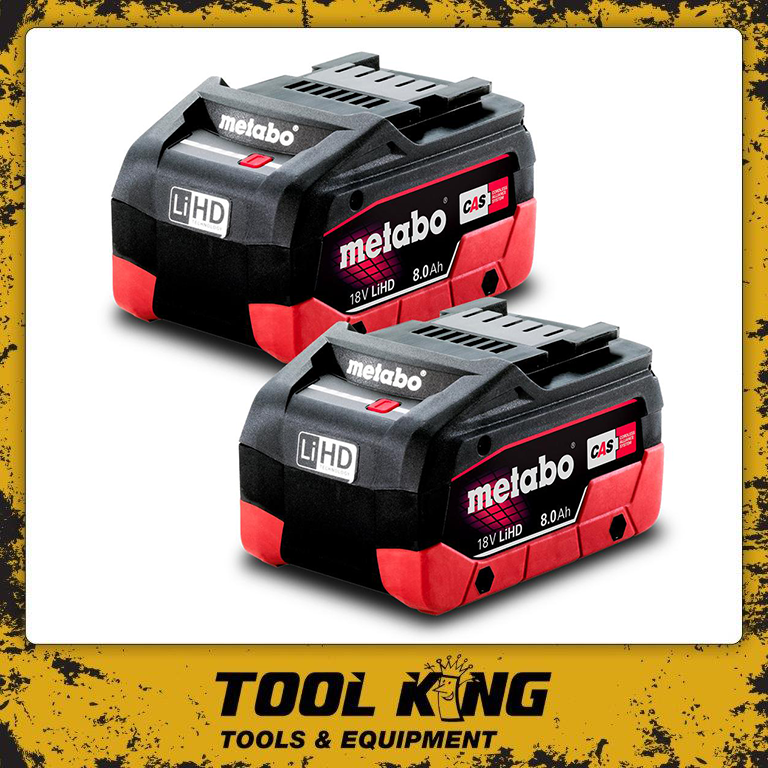 Metabo 18V LiHD Battery Twin pack Robson's Tool King Store