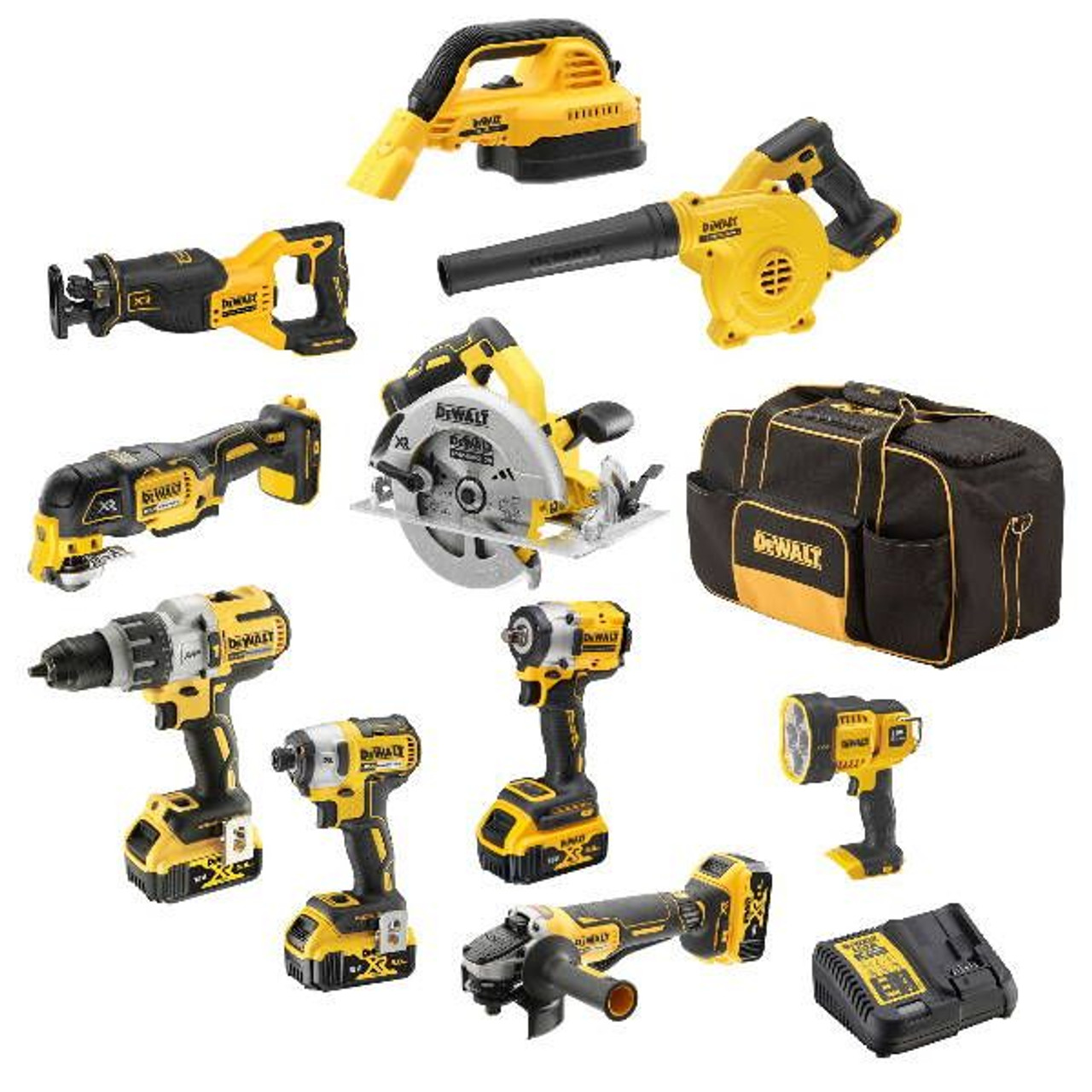 Dewalt 10 piece tool shop kit