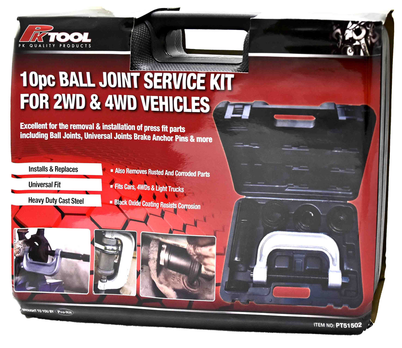 10pc Ball joint service kit PT51502 Robson's Tool King Store