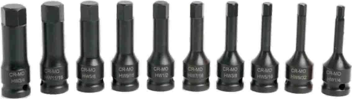 20pc Inhex Hex bit socket set Met &Sae PT11907 - Robson's Tool King Store