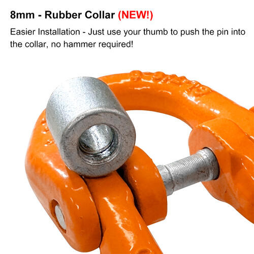 Vehicle chain safety Hook set 6mm 2Ton ATM suits 8mm Chain Robson's