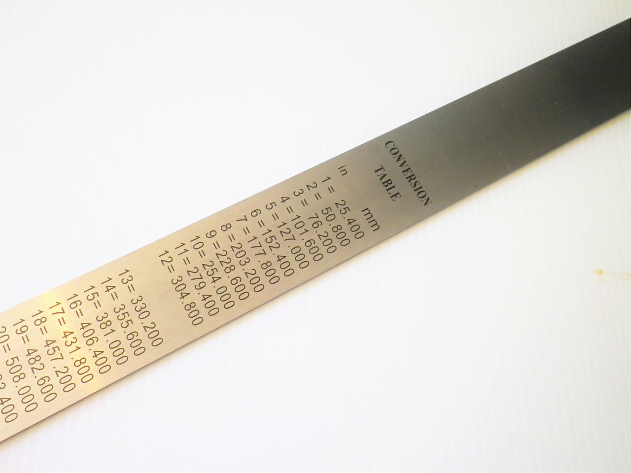 HULTAFOR STL150 Stainless Steel Ruler - 15cm Precision Rule With Matt Anti-Glare Finish