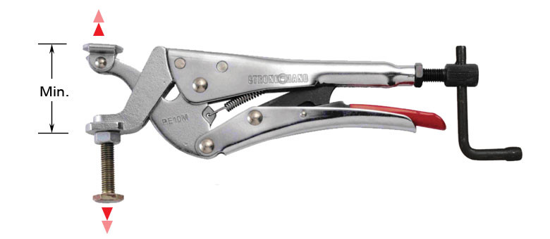 Expanding locking pliers Stronghand Robson's Tool King Store
