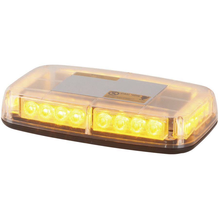 12VDC Amber LED warning strobe Light with Base Robson's Tool