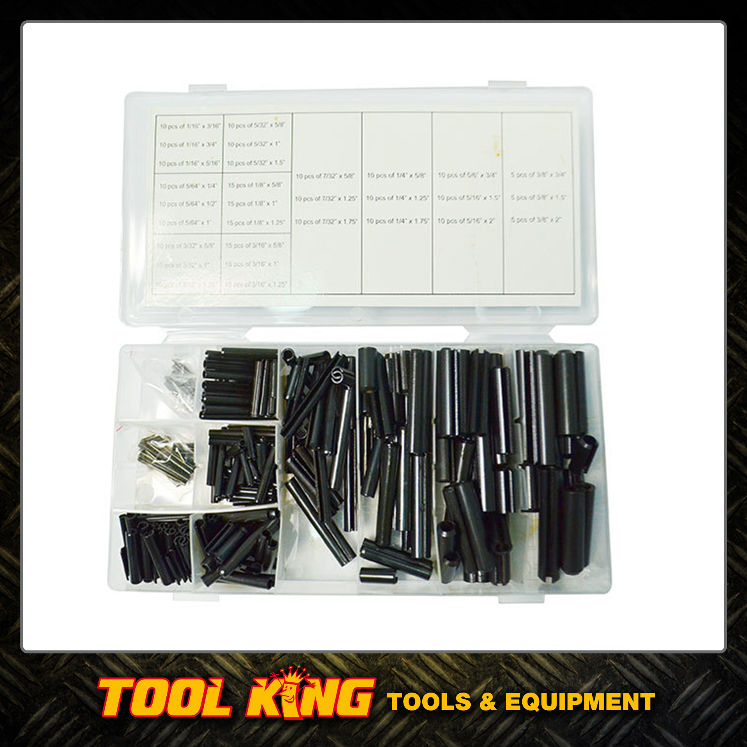 315pc Roll Pin Assortment pack Robson's Tool King Store