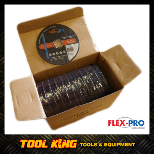 4" Cutting Discs Ultra Thin 100pc Box 100mm Trade Quality FlexPro