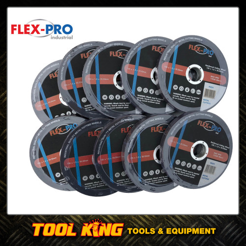 5" Cutting Discs 100pc Box Ultra Thin 125mm Trade Quality FlexPro