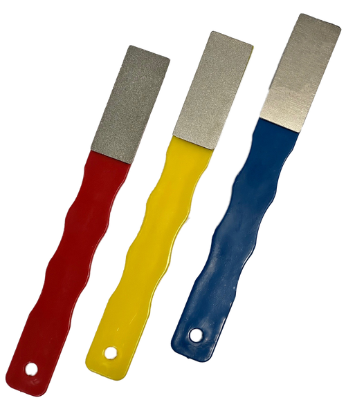 FLEXPRO 3pc Diamond Sharpener & Hone set 400, 600 and 12000 grit