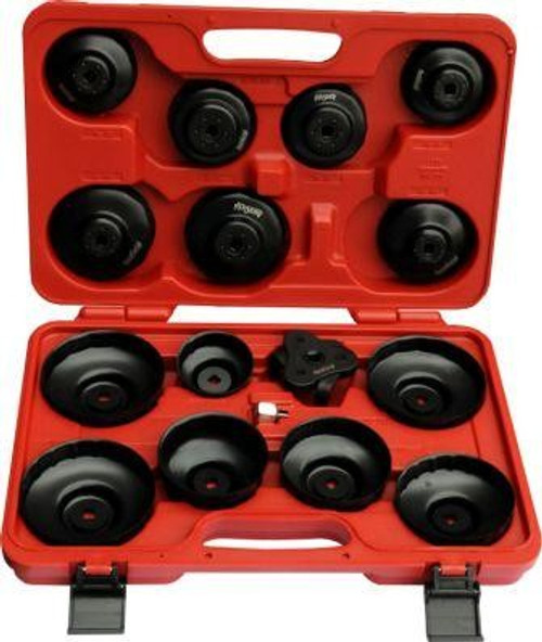 16pc Oil filter socket wrench set