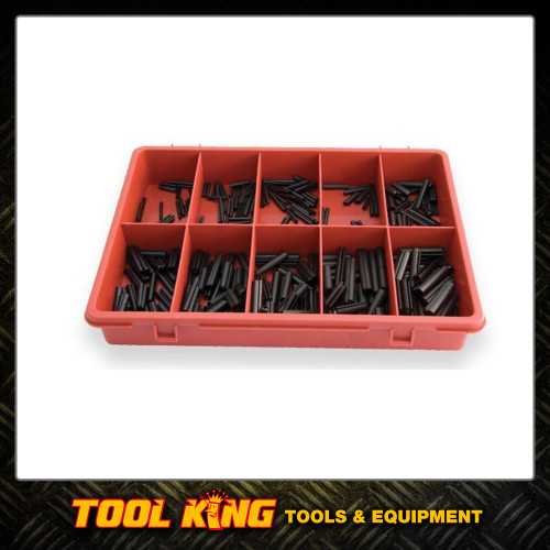 380pc Roll Pin Assortment pack Metric