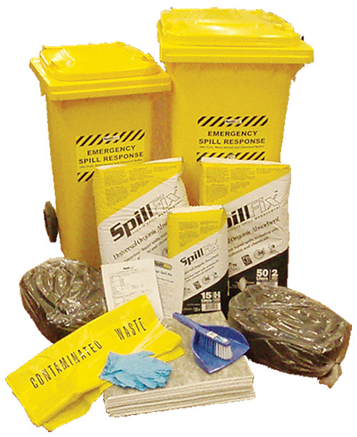 Spill kits workshop and vehicle