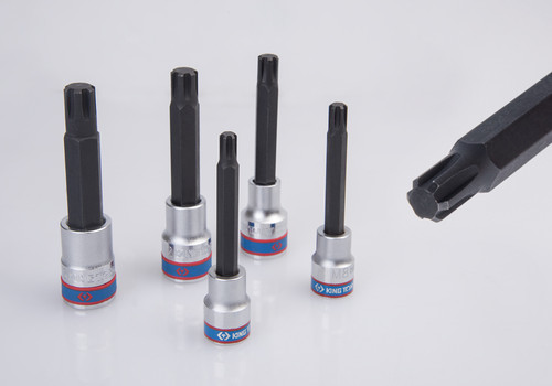 King Tony 5pc 6 Flute Ribe Socket set 3105PR