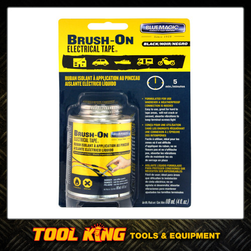 Brush On Liquid Electrical Tape Black Made in the USA