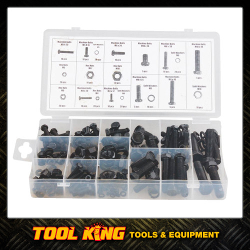 240pc Nut And Bolt Assortment Pack Metric Robsons Tool King Store 