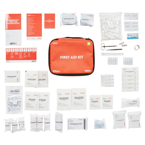 First Aid Vehicle Kit Motorist 1-10 Person MEDIQ