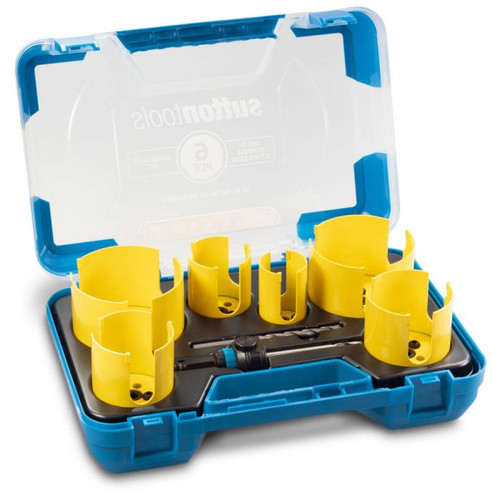 Sutton tools Down Light Holesaw set 6pc TCT tipped