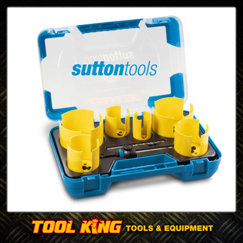 Sutton tools Down Light Holesaw set 6pc TCT tipped